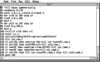 Fill Boxes Symmetrically — screenshot 1